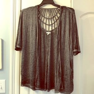 Short sleeve kimono